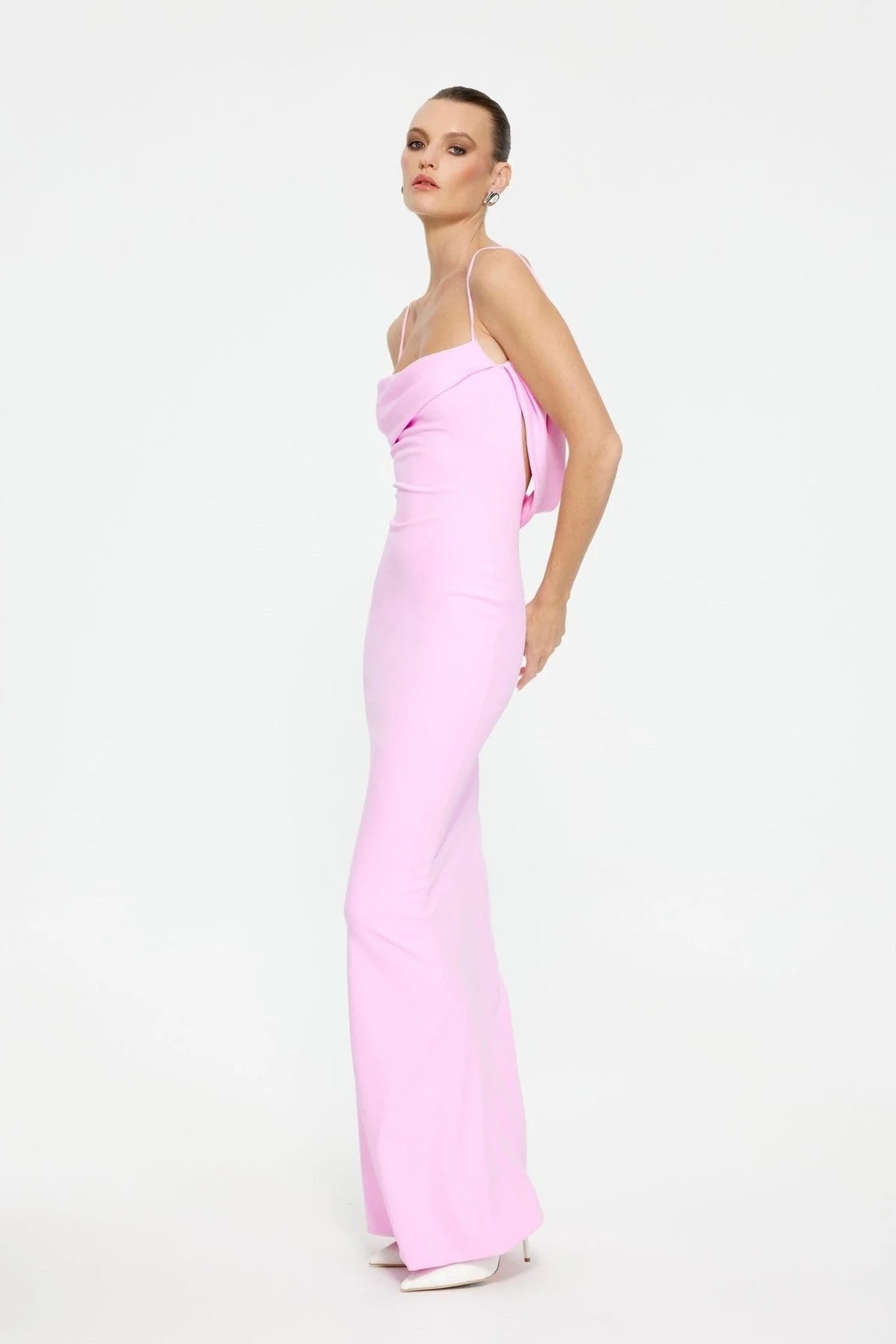 Havilland Gown - Taffy Pink