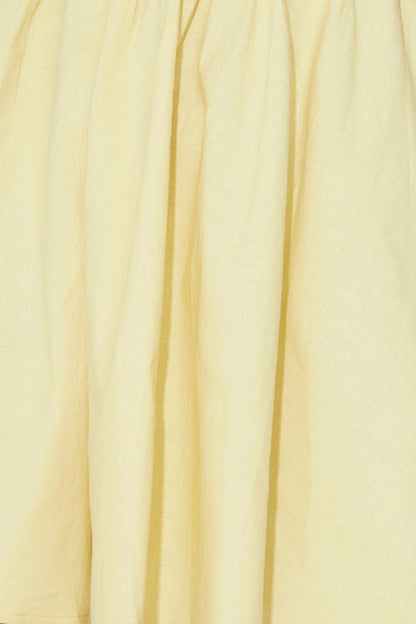Ready For Brunch Mini Dress Yellow