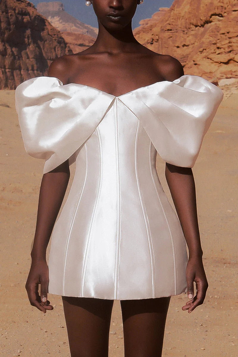 Nadal Dress - White