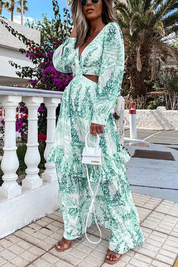 Solenne – Cut-out Maxi Dress with a Dreamy Look