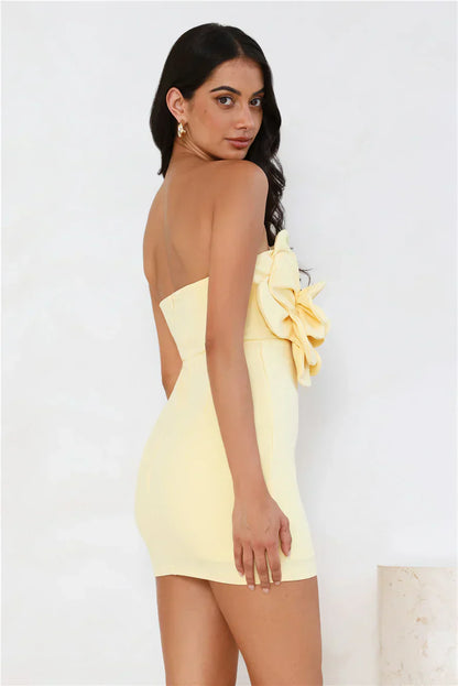 Wild Ivy Strapless Mini Dress